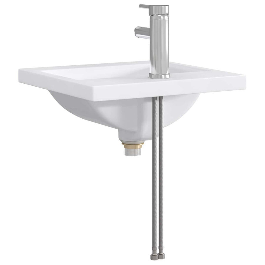 Badkamer Waskom Chroom 42 x 40 x 16,5 cm Metaal