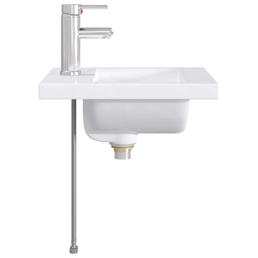 Badkamer Waskom Chroom 42 x 40 x 16,5 cm Metaal