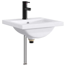 Badkamer Waskom Mat Zwart 42 x 40 x 16,5 cm Metaal
