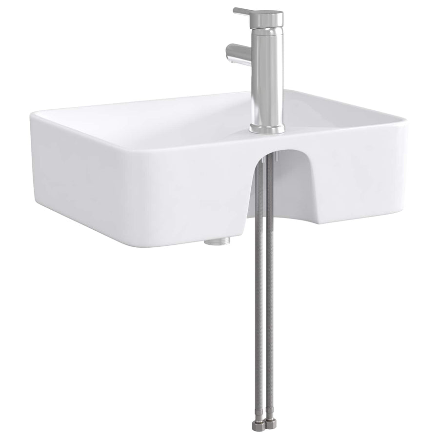 Badkamer Waskom Chroom 48,5 x 37,5 x 13 cm Metaal