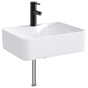 Waskom mat zwart 48,5x37,5x13 cm metaal