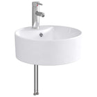 Waskom badkamer 40,5x40,5x15 cm chroom metaal