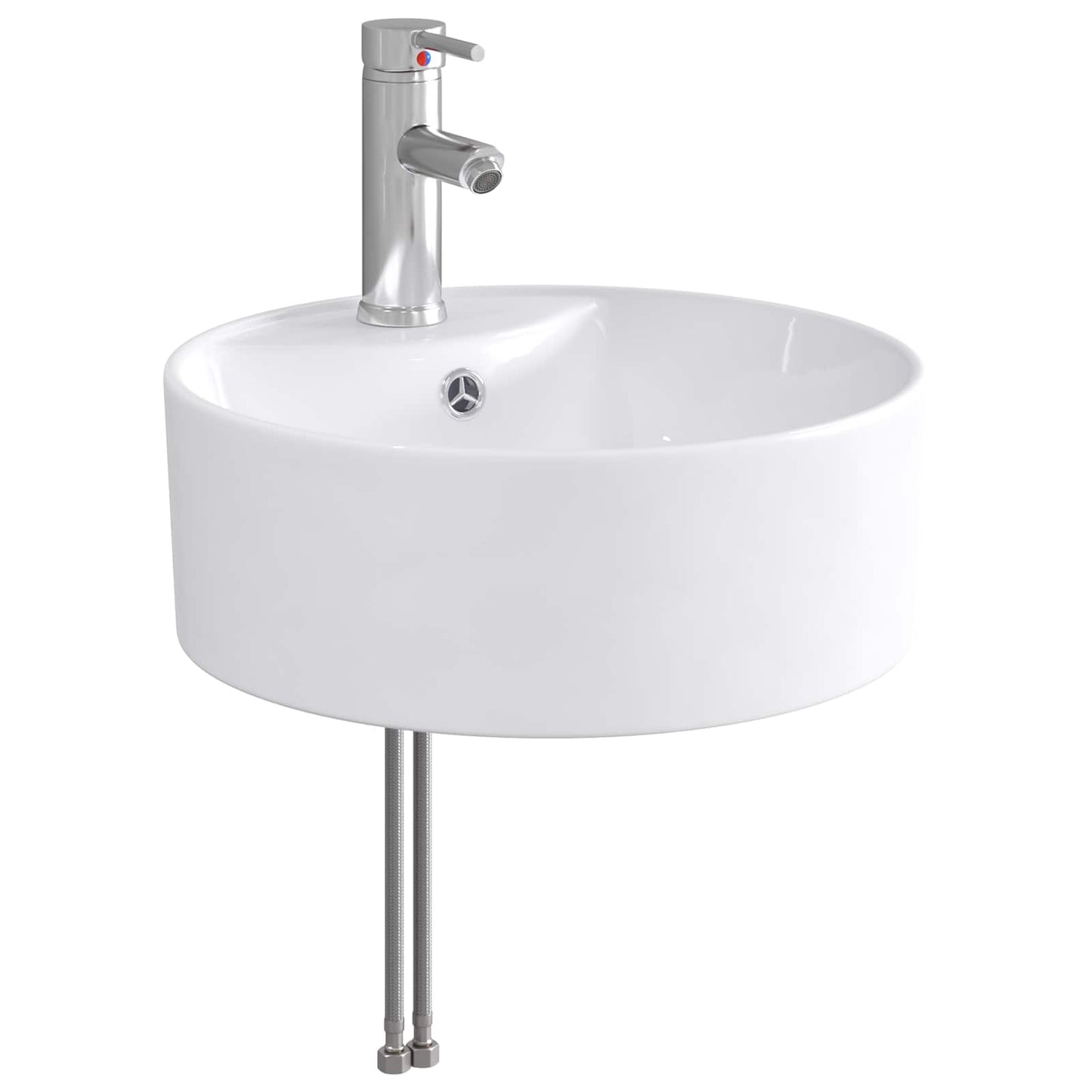 Badkamer Waskom Chroom 40,5 x 40,5 x 15 cm Metaal
