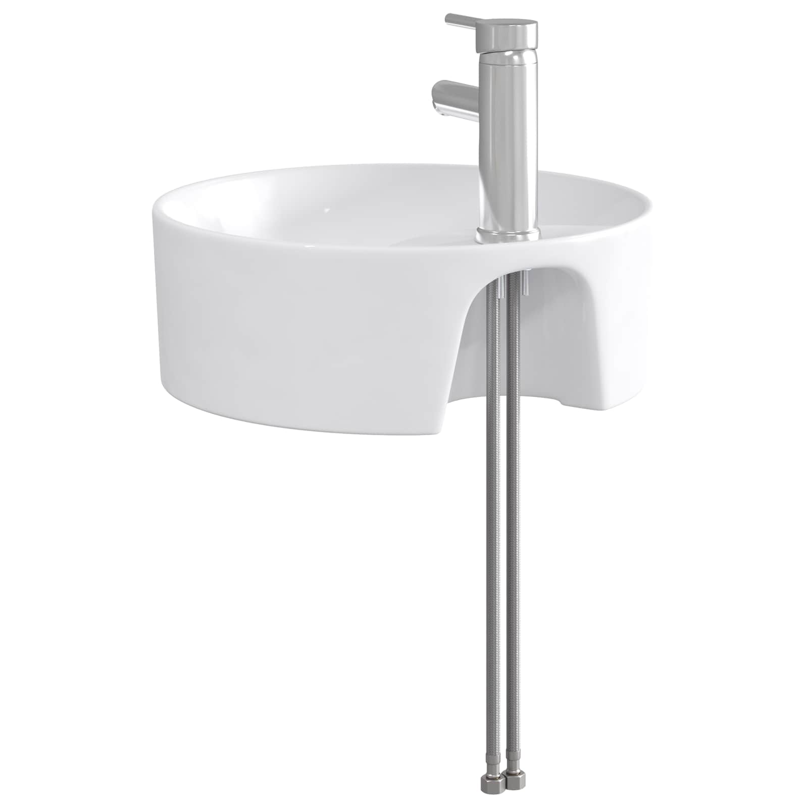 Badkamer Waskom Chroom 40,5 x 40,5 x 15 cm Metaal