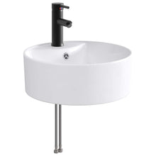 Badkamer Waskom Mat Zwart 40,5 x 40,5 x 15 cm Metaal