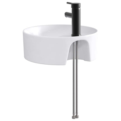 Badkamer Waskom Mat Zwart 40,5 x 40,5 x 15 cm Metaal