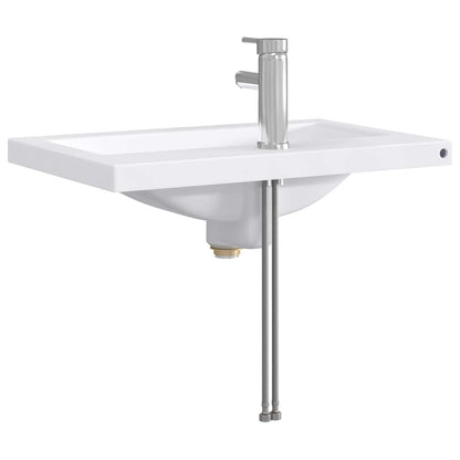 Badkamer Waskom Chroom 61 x 40 x 16,5 cm Metaal
