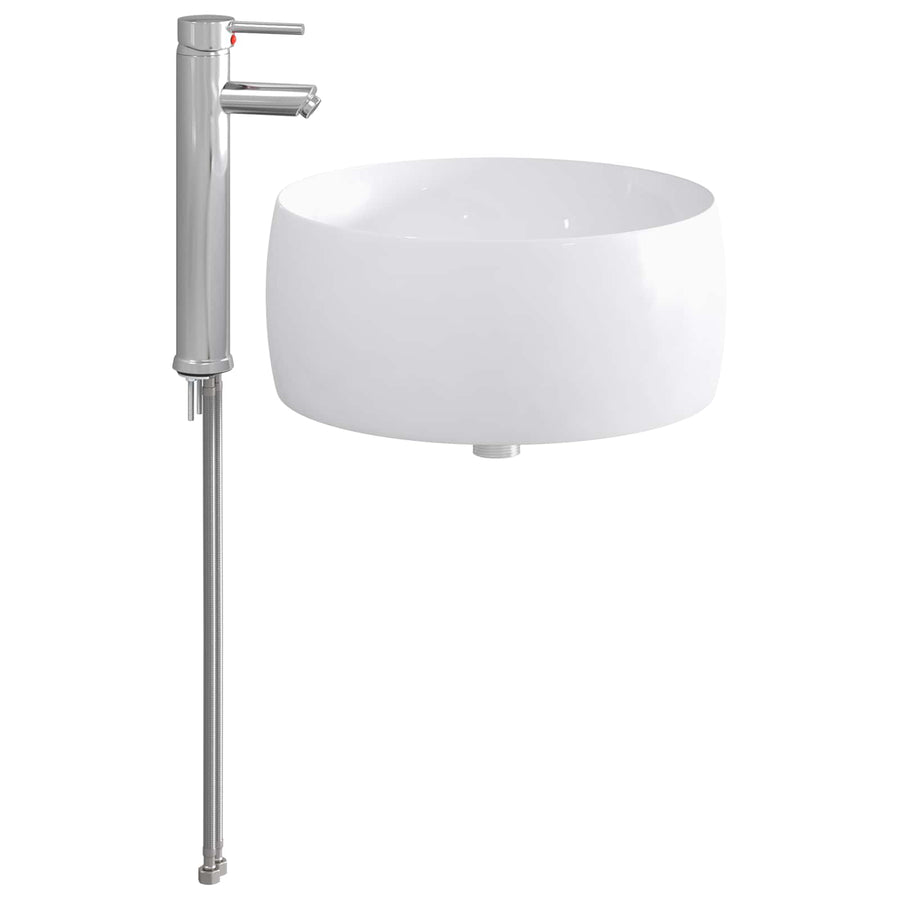 Badkamer Waskom Chroom 38,5 x 38,5 x 16 cm Metaal