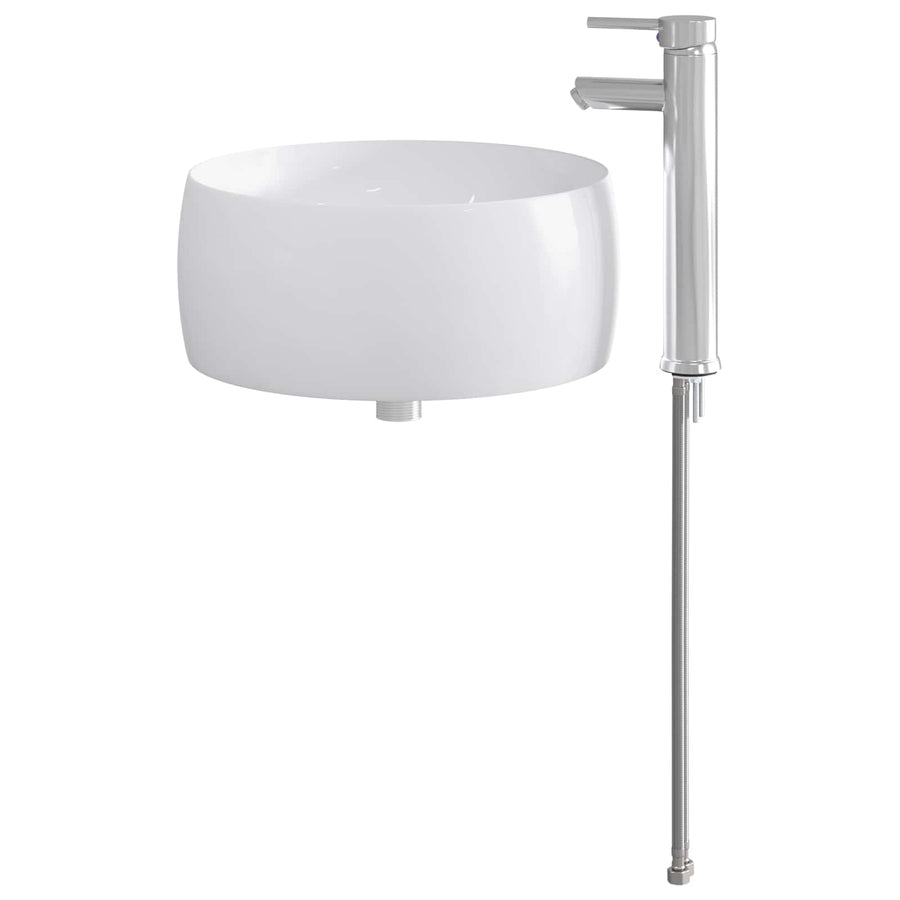 Badkamer Waskom Chroom 38,5 x 38,5 x 16 cm Metaal