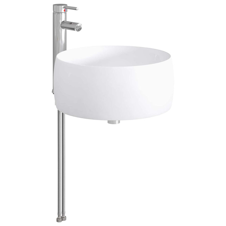 Badkamer Waskom Chroom 38,5 x 38,5 x 16 cm Metaal