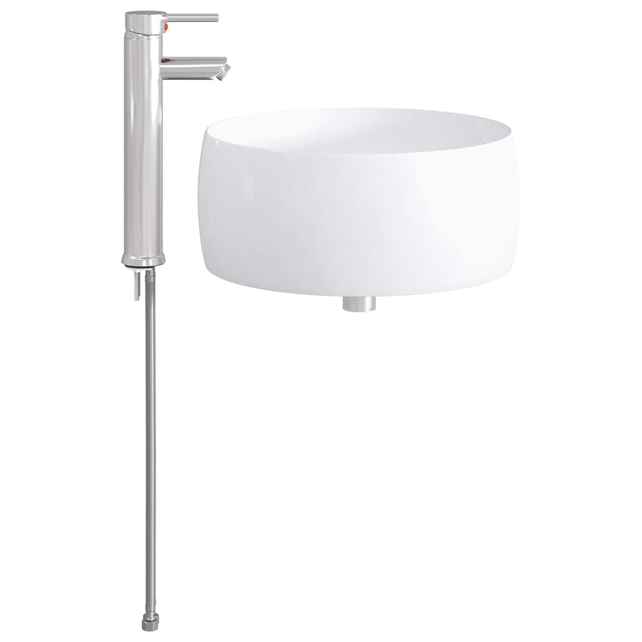 Badkamer Waskom Chroom 38,5 x 38,5 x 16 cm Metaal