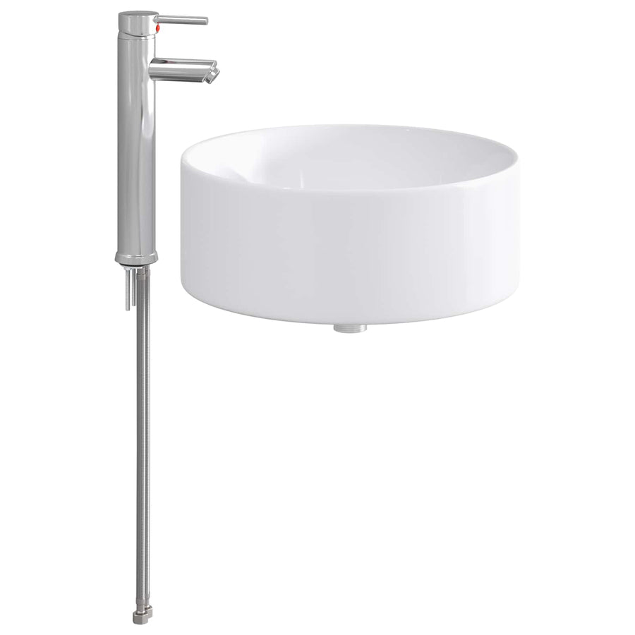 Badkamer Waskom Chroom 40,5 x 40,5 x 15,5 cm Metaal