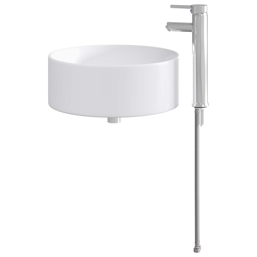 Badkamer Waskom Chroom 40,5 x 40,5 x 15,5 cm Metaal