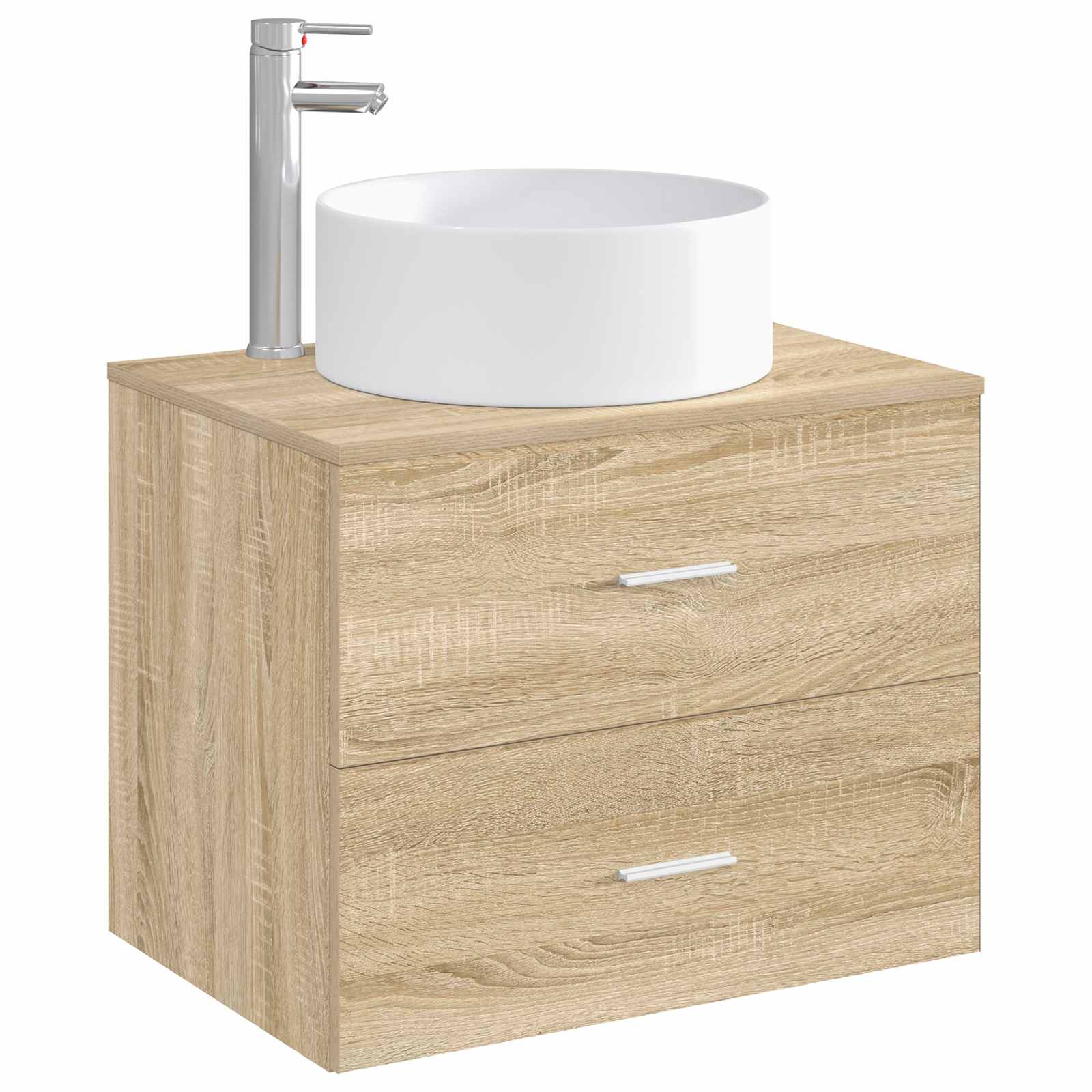 Badkamer Waskom Chroom 40,5 x 40,5 x 15,5 cm Metaal
