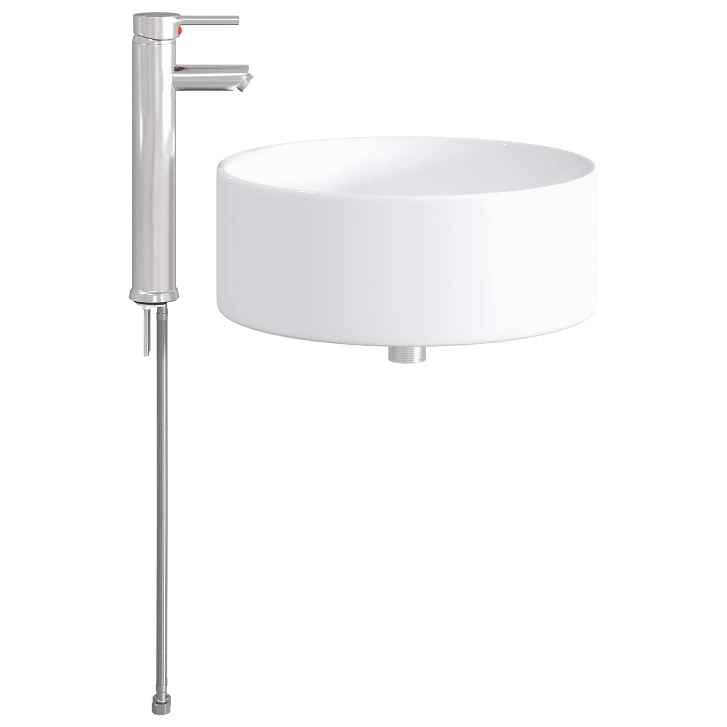 Badkamer Waskom Chroom 40,5 x 40,5 x 15,5 cm Metaal