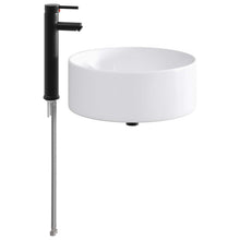 Badkamer Waskom Mat Zwart 40,5 x 40,5 x 15,5 cm Metaal