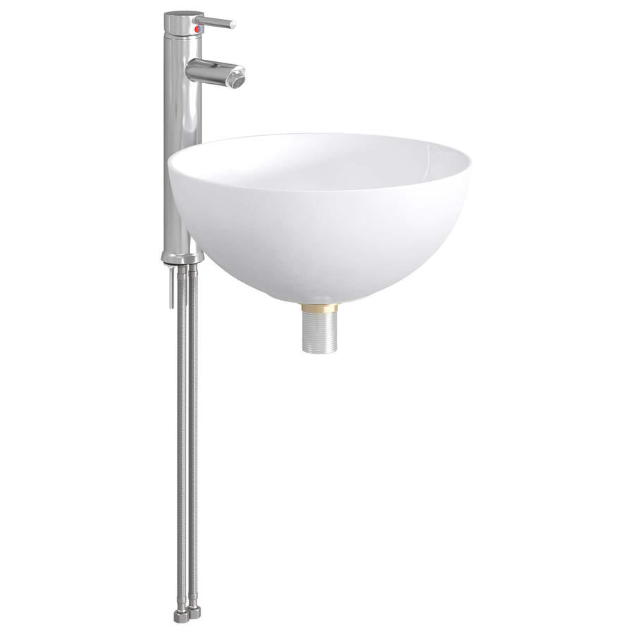 Badkamer Waskom Chroom 35,5 x 35,5 x 14,5 cm Metaal