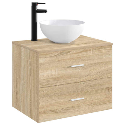 Badkamer Waskom Mat Zwart 35,5 x 35,5 x 14,5 cm Metaal