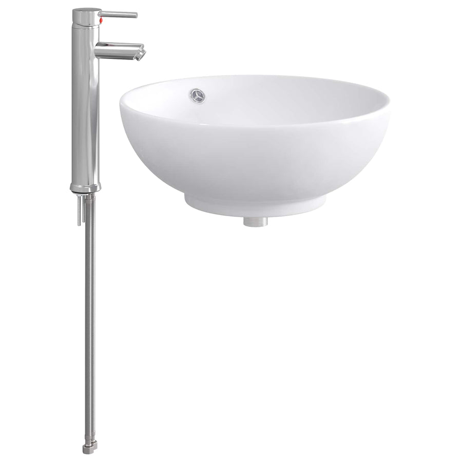 Badkamer Waskom Chroom 44 x 44 x 16 cm Metaal