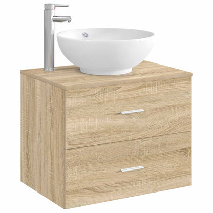 Badkamer Waskom Chroom 44 x 44 x 16 cm Metaal