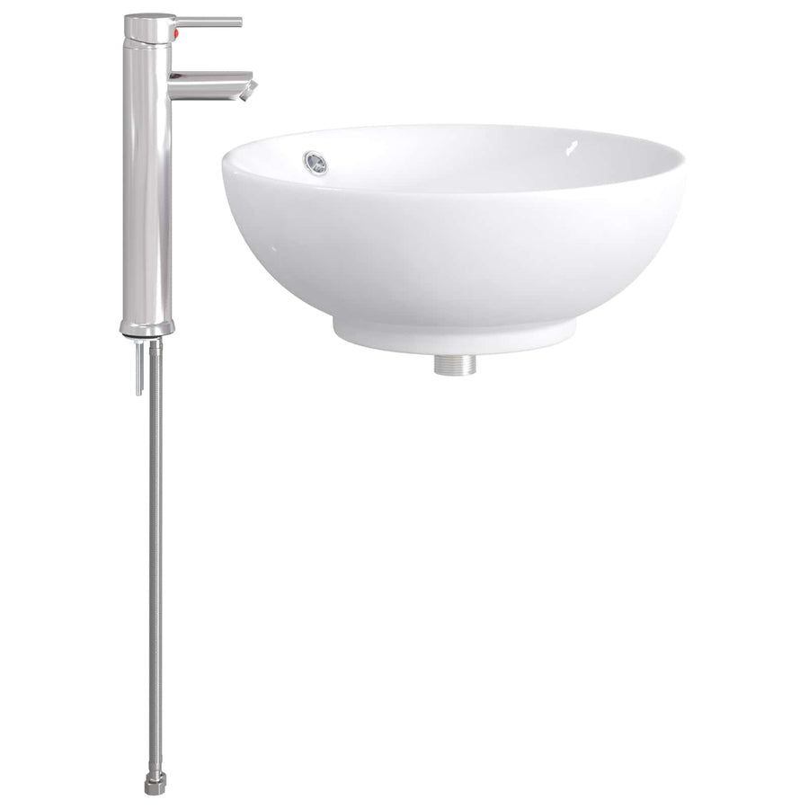 Badkamer Waskom Chroom 44 x 44 x 16 cm Metaal