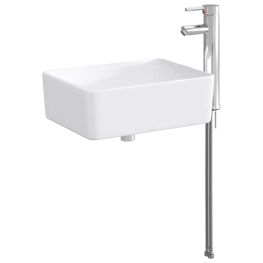 Badkamer Waskom Chroom 40,5 x 30,5 x 13 cm Metaal