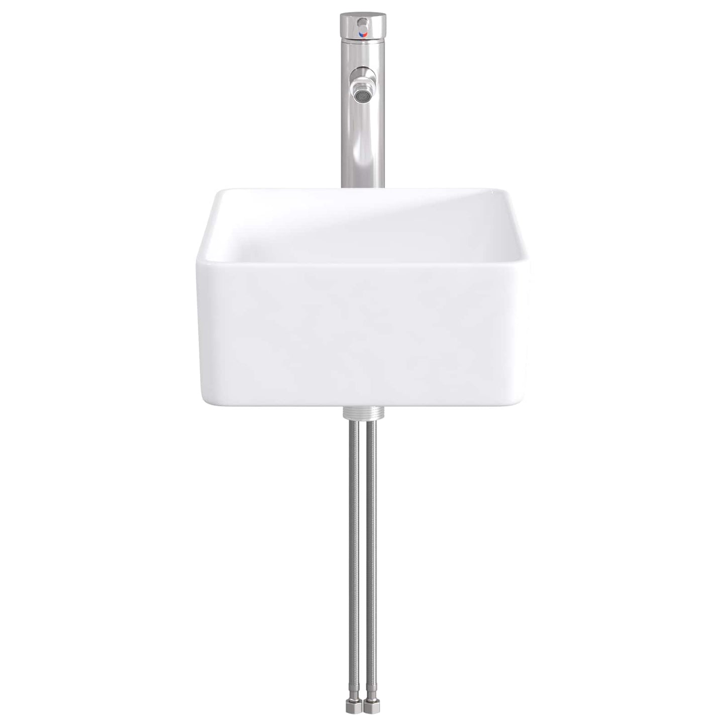 Badkamer Waskom Chroom 40,5 x 30,5 x 13 cm Metaal