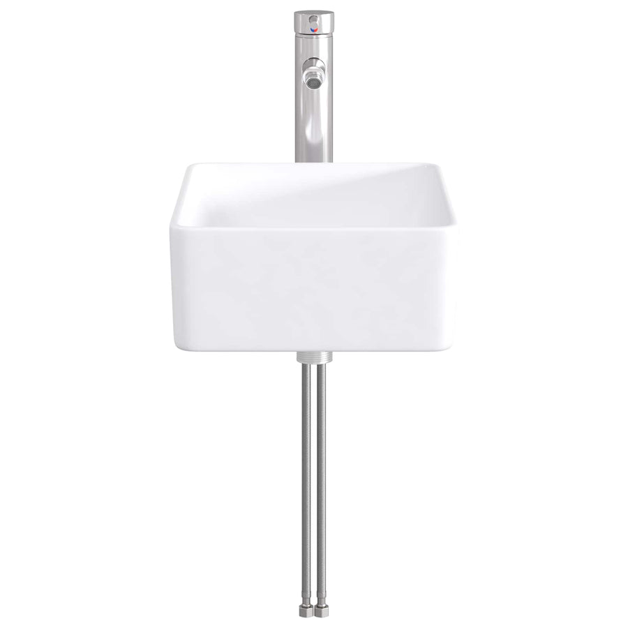 Badkamer Waskom Chroom 40,5 x 30,5 x 13 cm Metaal