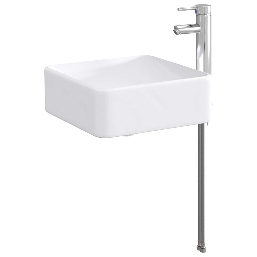 Badkamer Waskom Chroom 36,5 x 36,5 x 13 cm Metaal
