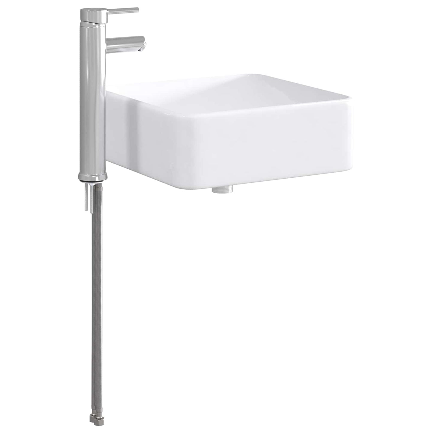 Badkamer Waskom Chroom 36,5 x 36,5 x 13 cm Metaal