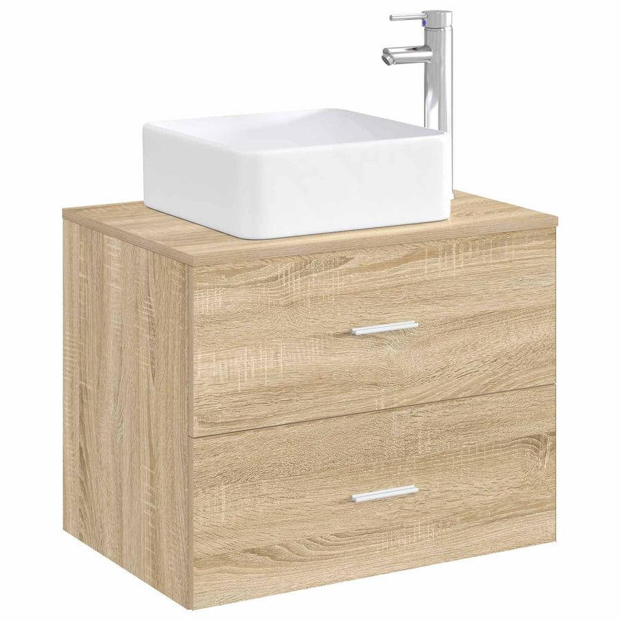 Badkamer Waskom Chroom 36,5 x 36,5 x 13 cm Metaal