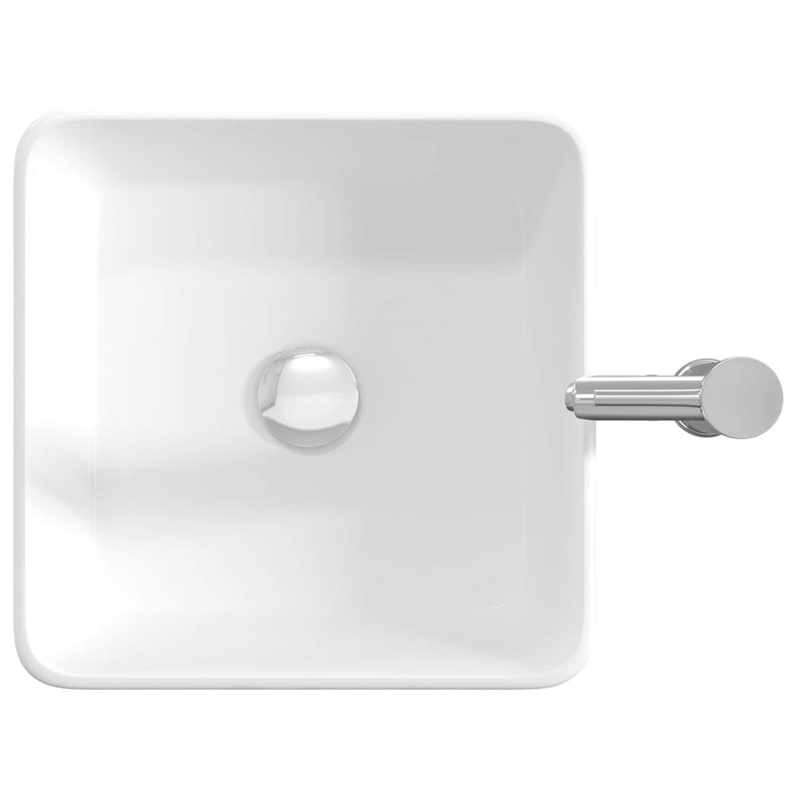 Badkamer Waskom Chroom 36,5 x 36,5 x 13 cm Metaal
