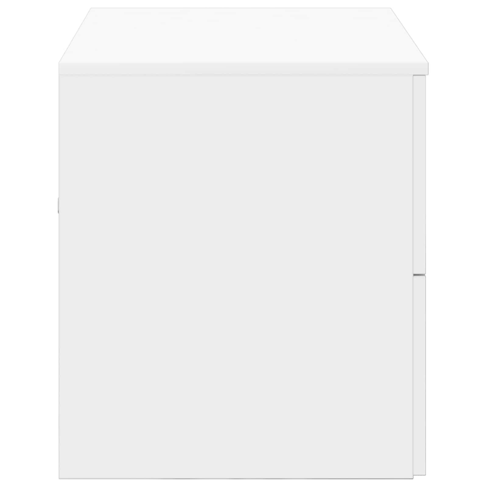 Wandgemonteerde Badkamerkast Wit 62,5 x 44,5 x 50 cm