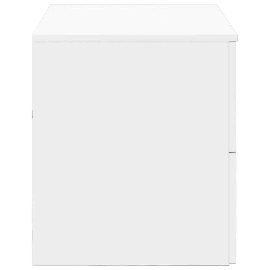 Wandgemonteerde Badkamerkast Wit 62,5 x 44,5 x 50 cm