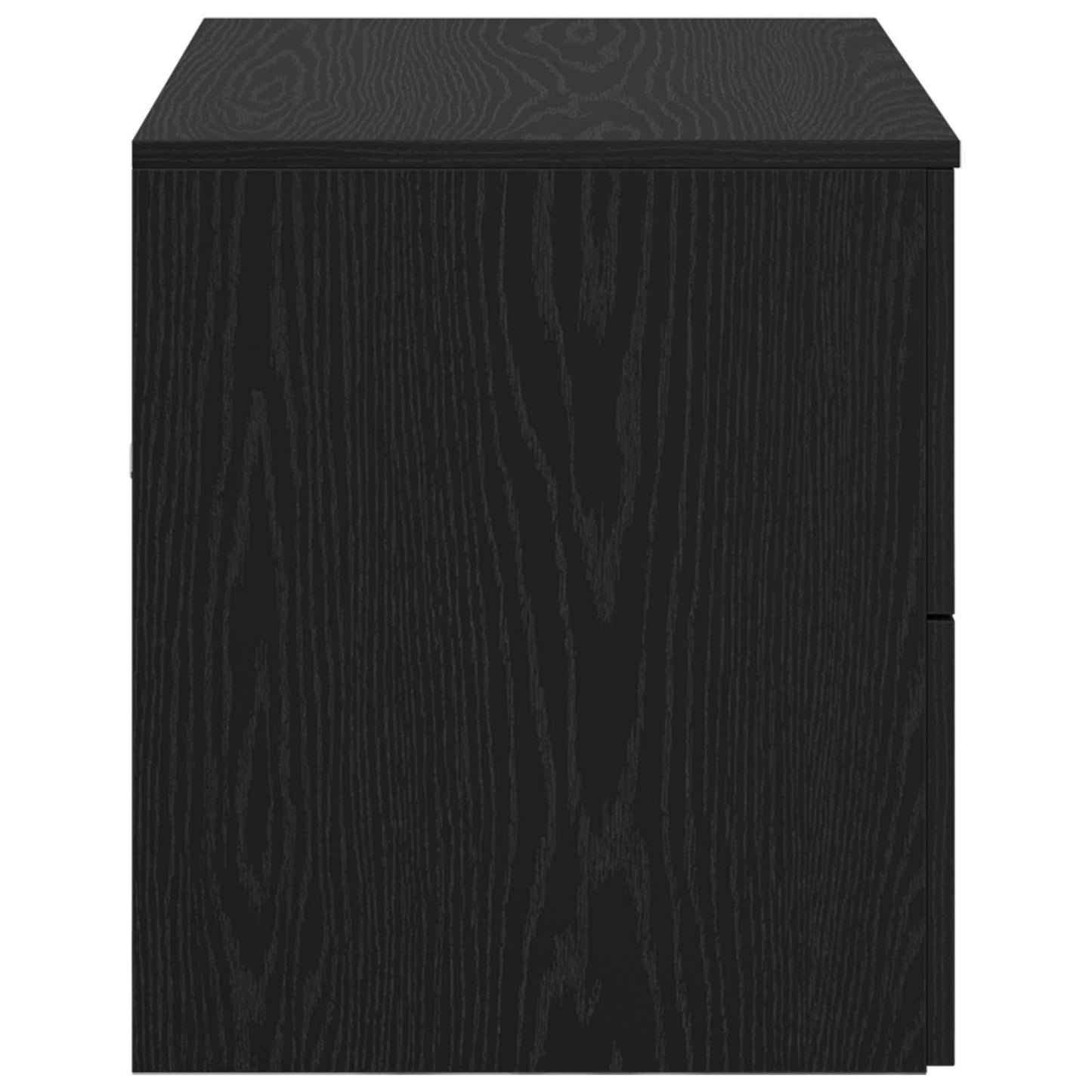Wandgemonteerde Badkamerkast Zwart eiken 62,5 x 44,5 x 50 cm