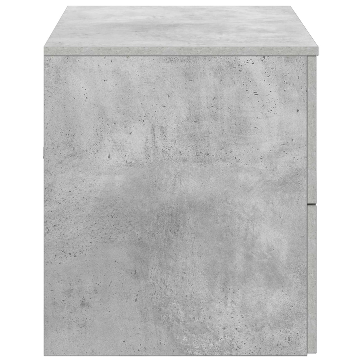Wandgemonteerde Badkamerkast Betongrijs 62,5 x 44,5 x 50 cm