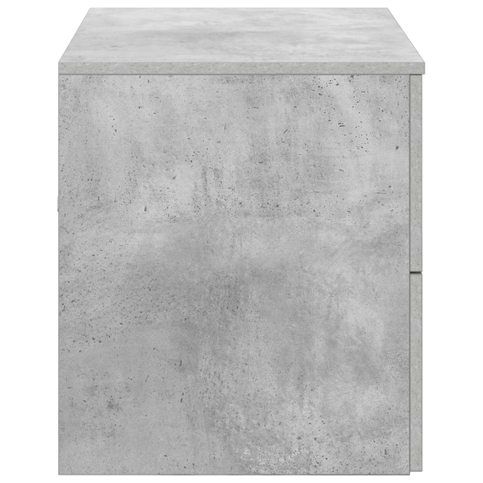 Wandgemonteerde Badkamerkast Betongrijs 62,5 x 44,5 x 50 cm