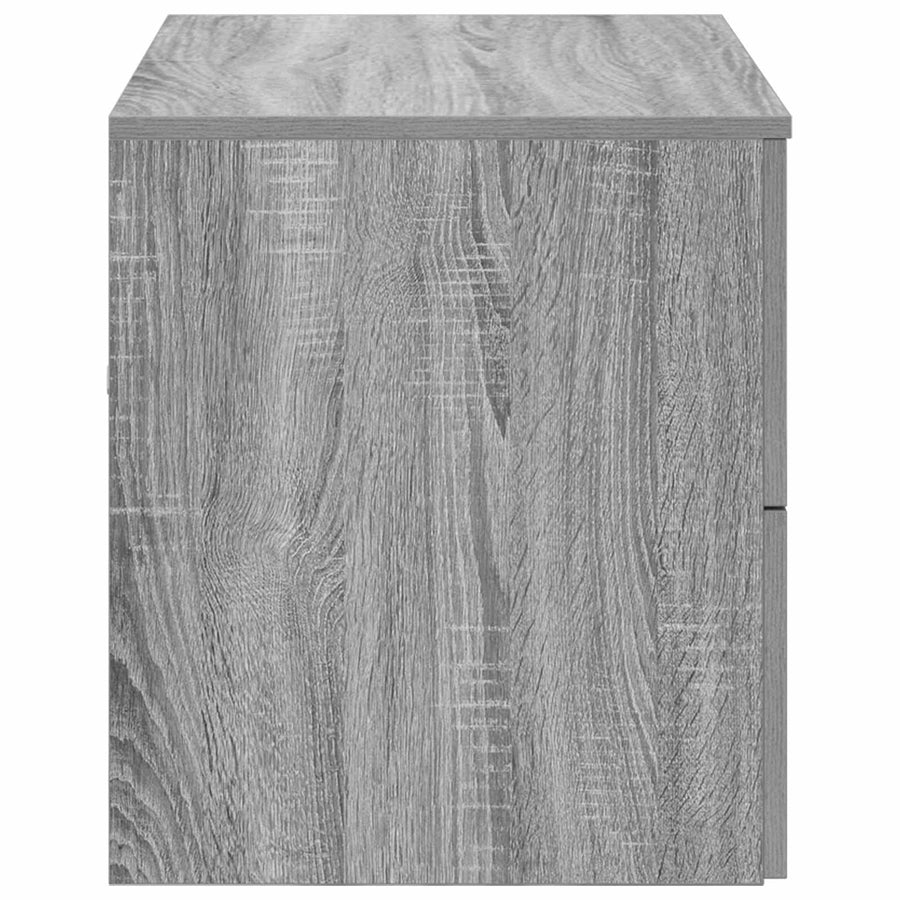 Wandgemonteerde Badkamerkast Grijs Sonoma 62,5 x 44,5 x 50 cm