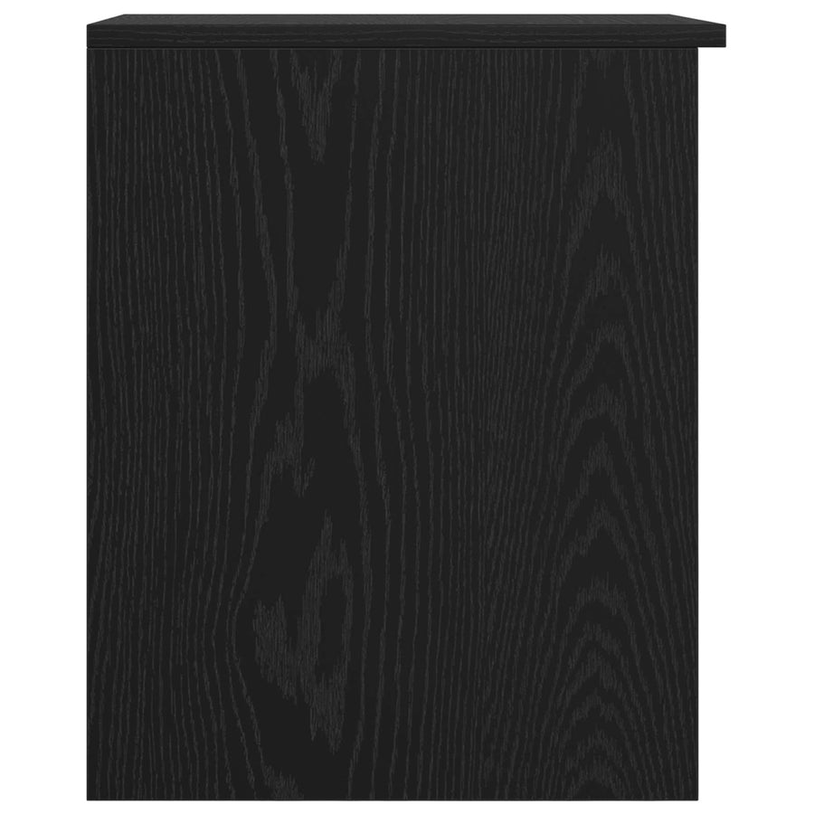 Badkamerkast Tussenin Zwart eiken 30 x 35 x 50 cm Bewerkt hout