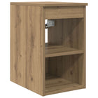 Badkamerkast 30x35x50 cm bewerkt hout