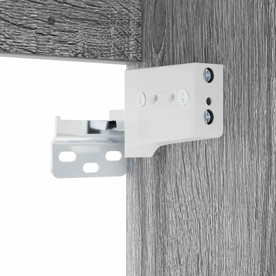 Badkamerkast Tussenin Grijs Sonoma 30 x 41 x 50 cm Bewerkt hout