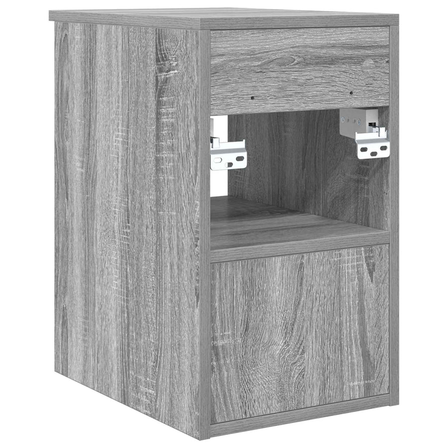 Badkamerkast Tussenin Grijs Sonoma 30 x 41 x 50 cm Bewerkt hout