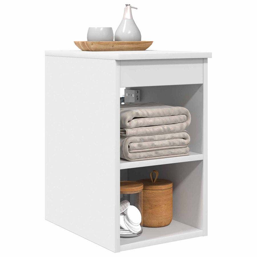 Badkamerkast Tussenin Wit 30 x 44,5 x 50 cm Bewerkt hout