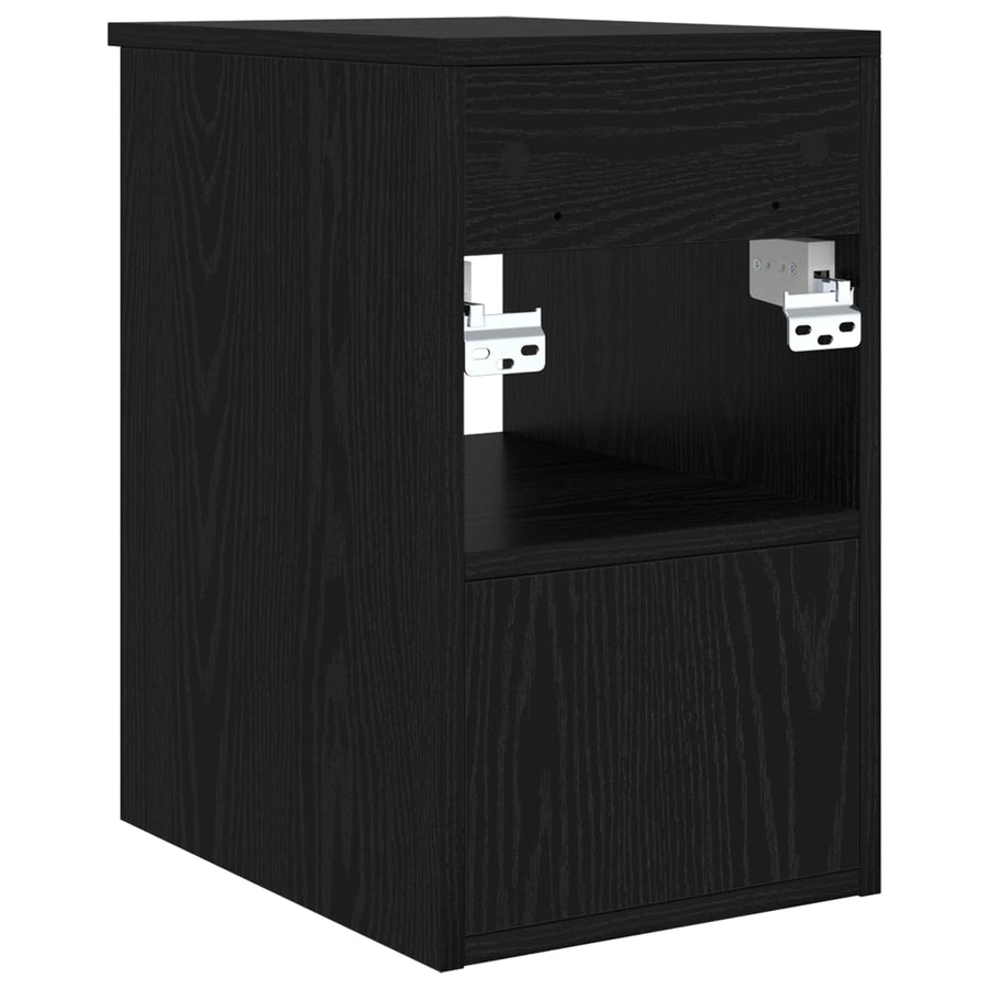 Badkamerkast Tussenin Zwart eiken 30 x 44,5 x 50 cm