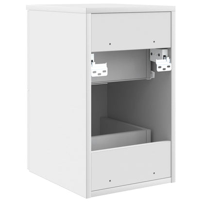 Badkamerkast Tussenin Wit 30 x 35 x 50 cm Bewerkt hout