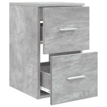 Badkamerkast Tussenin Betongrijs 30 x 35 x 50 cm Bewerkt hout