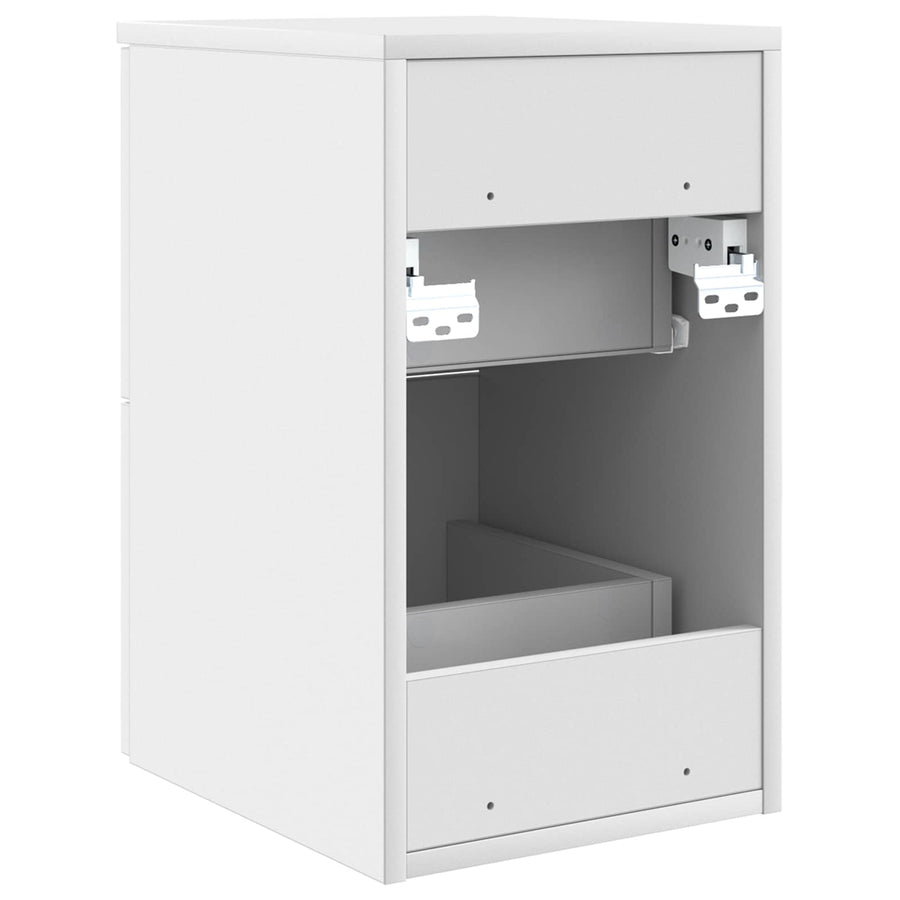 Badkamerkast Tussenin Wit 30 x 41 x 50 cm Bewerkt hout