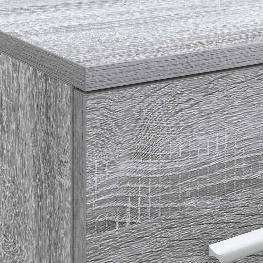 Badkamerkast Tussenin Grijs Sonoma 30 x 41 x 50 cm Bewerkt hout