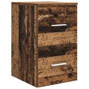 Badkamerkast 30x41x50 cm bewerkt hout