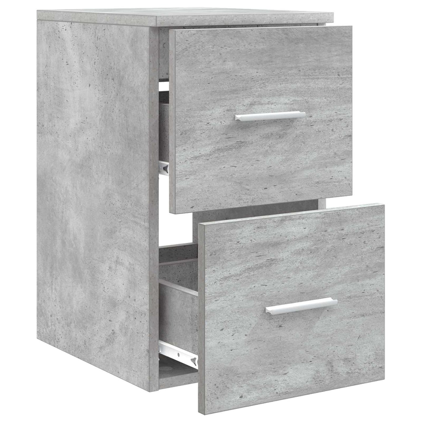 Badkamerkast Tussenin Betongrijs 30 x 44,5 x 50 cm Bewerkt hout